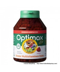 Optimax Children Multi Extra chewable tablets Raspberry flavor  180 pieces